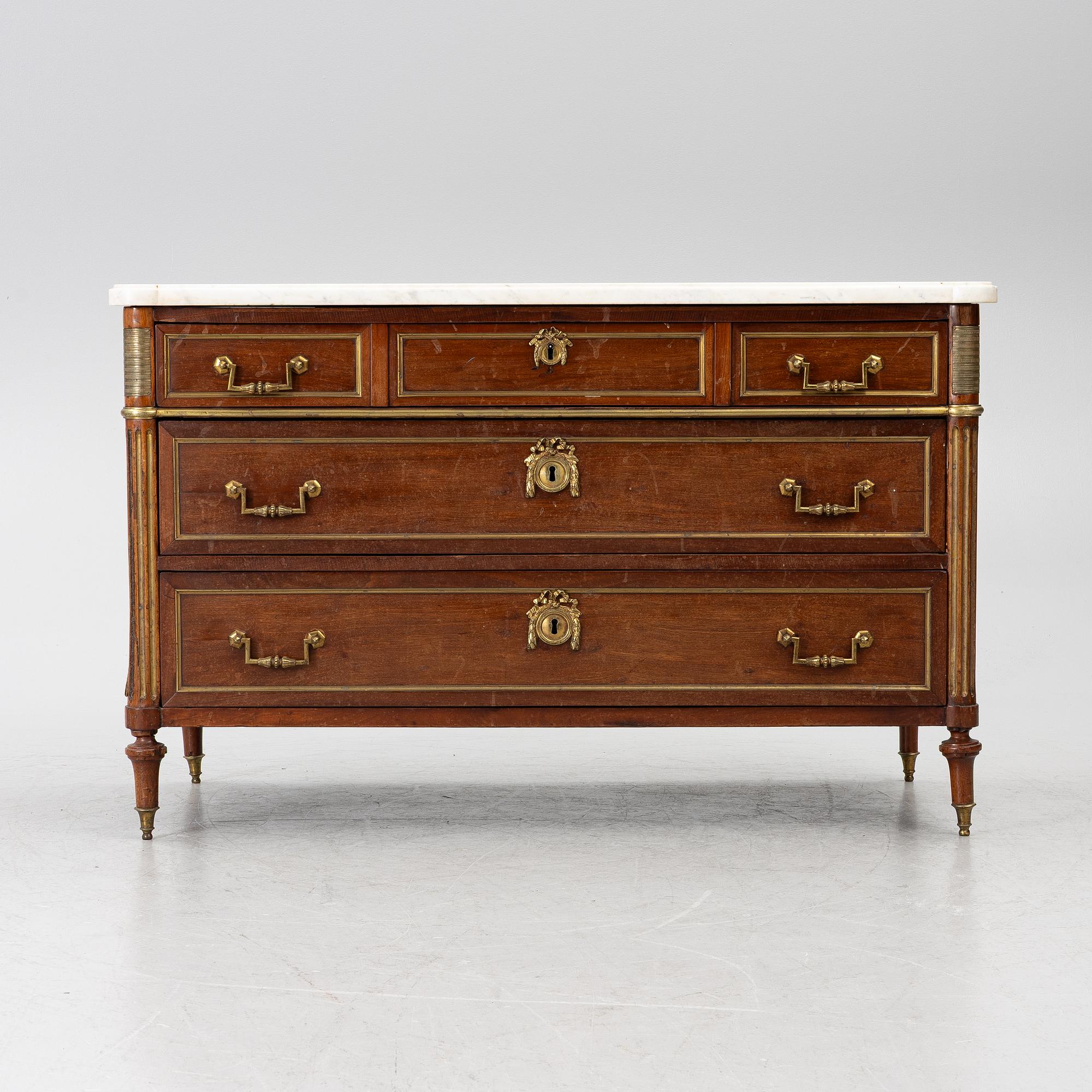 Chest of drawers, Directoire, France, circa 1800.
