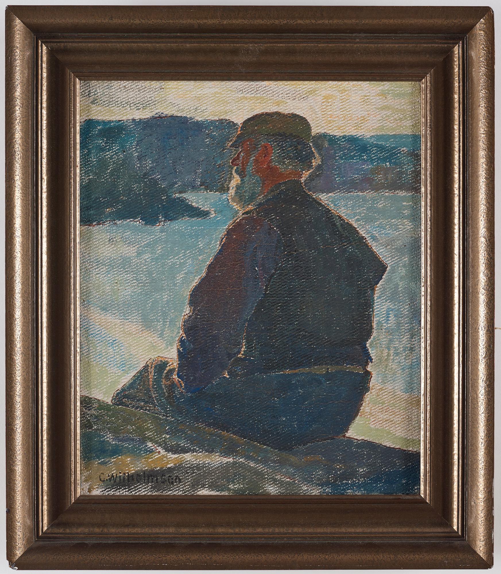 Carl Wilhelmson, Studie till "På berget".