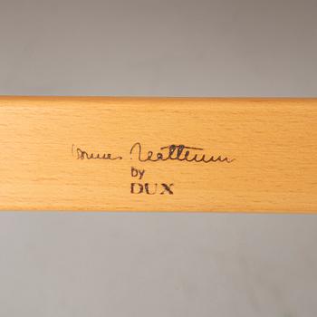 Bruno Mathsson, a 'Pernilla' armchair, Dux, late 20th Century.