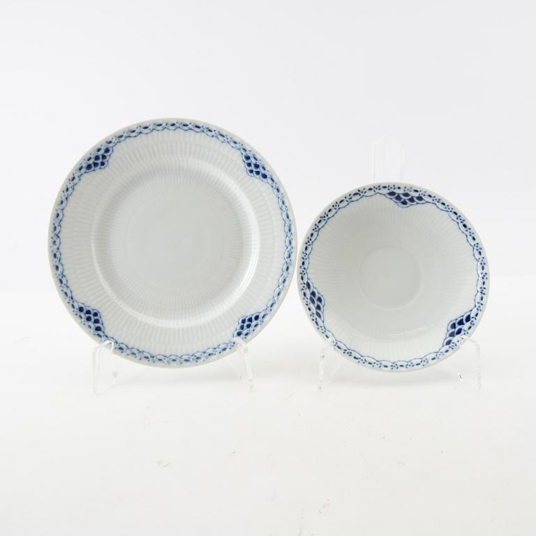 Service, 16 pcs "Princess", Royal Copenhagen, Denmark, late 20th century.