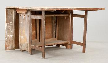 SLAGBORD, allmoge, 1800-tal.