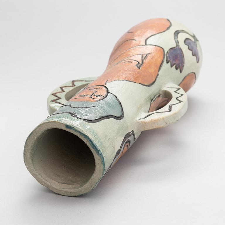 Pauli Partanen, a ceramic sculpture, signed and dated -99.