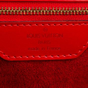 Louis Vuitton, A red Epi leather 'Saint Jacques GM' Bag.