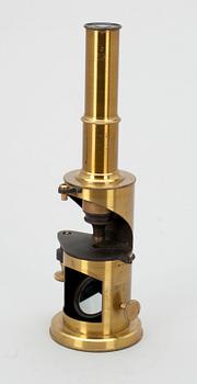 MIKROSKOP, mässing, 1800-tal.