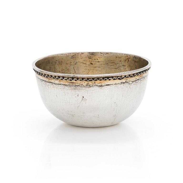 Nils Enberg, tumlare, silver, Åbo 1767.