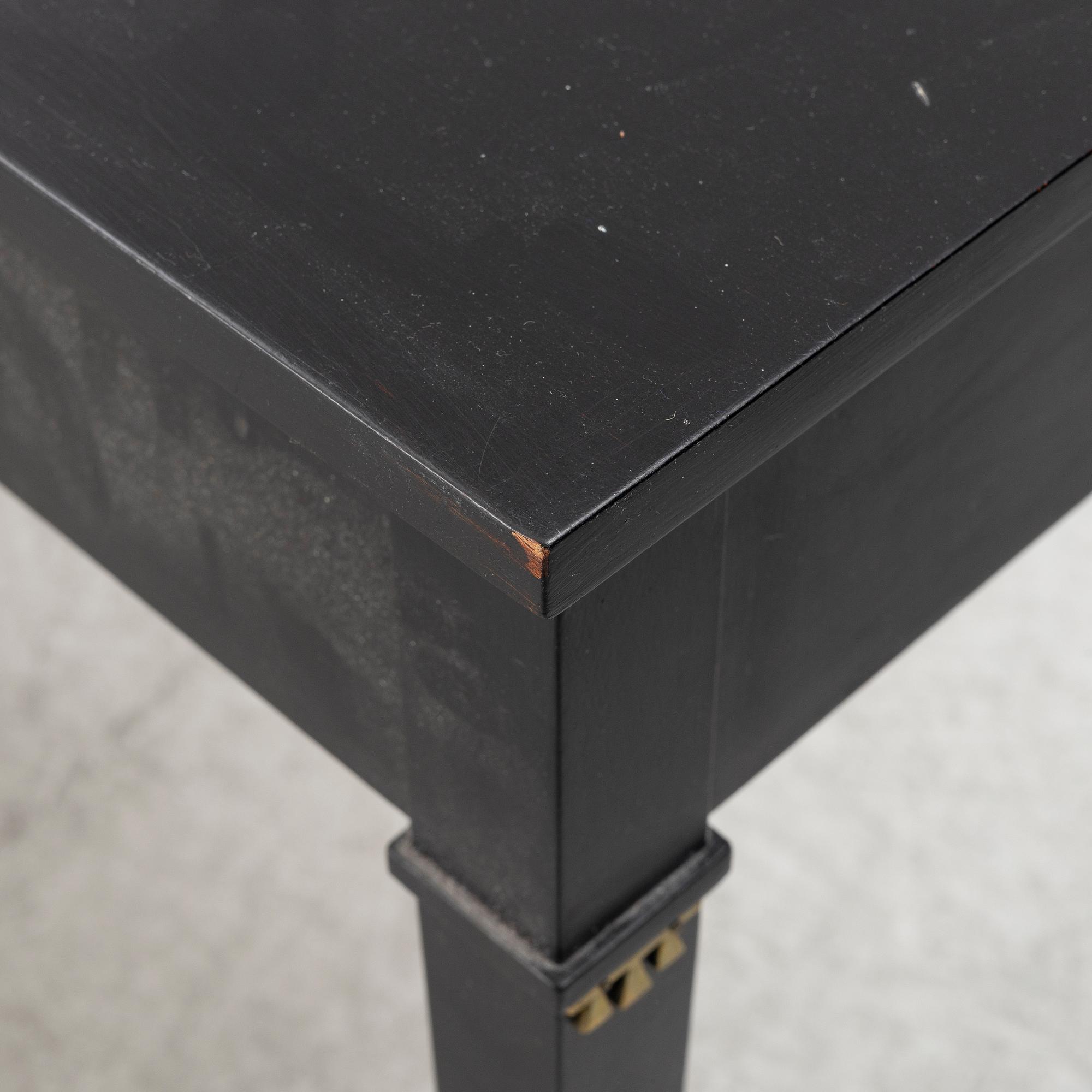 A pair of late Gustavian style tables, mid-20th century.