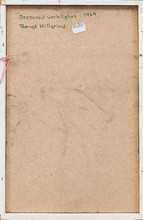 BENGT HILLGRUND, olja på pannå, signerad och daterad- 69.