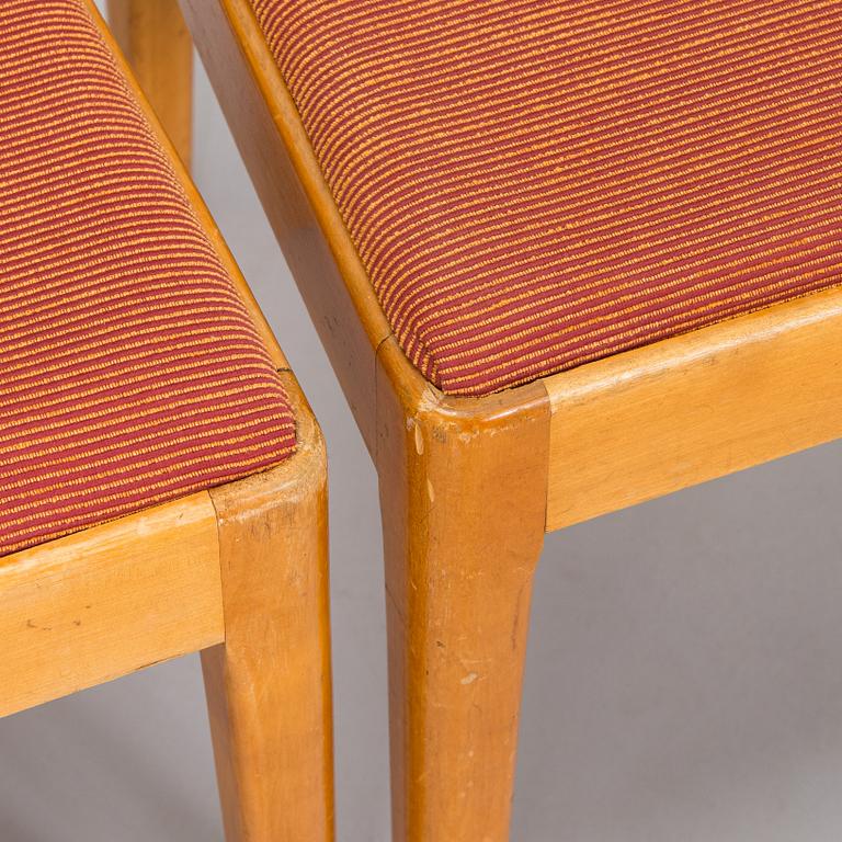 Aino Aalto, Four 1940s chairs for O.Y. Huonekalu-ja Rakennustyötehdas A.B.