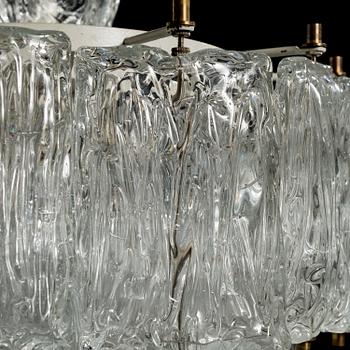 A 1960/1970's chandelier for Murano, Italy.