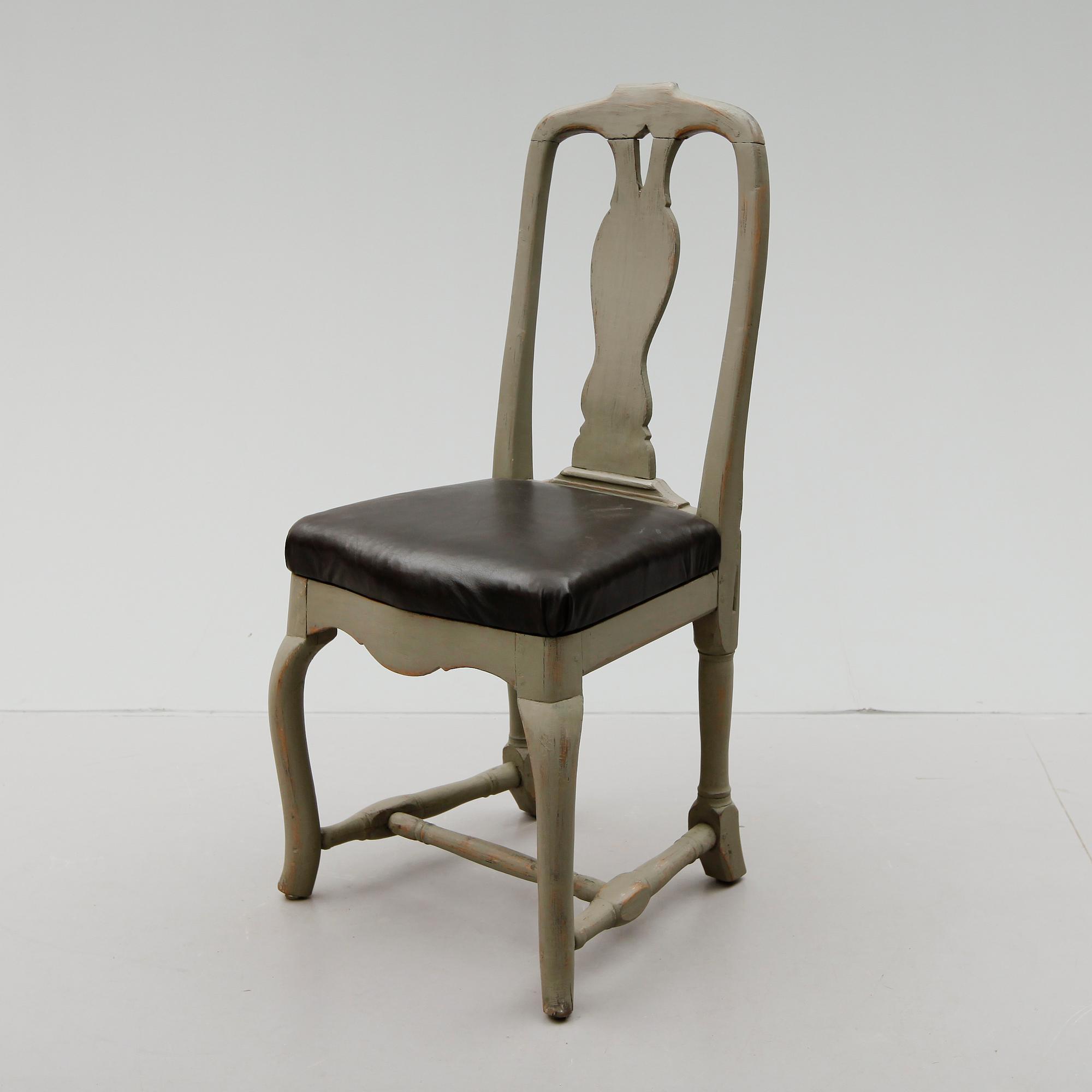 STOL, senbarock, 1700-tal.