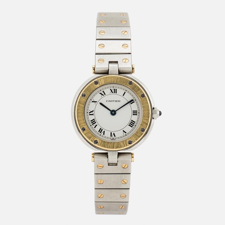 CARTIER, Santos VLC, armbandsur, 27 mm.