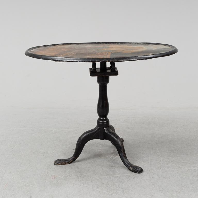 FÄLLBORD, rokoko, 1700-talets mitt.