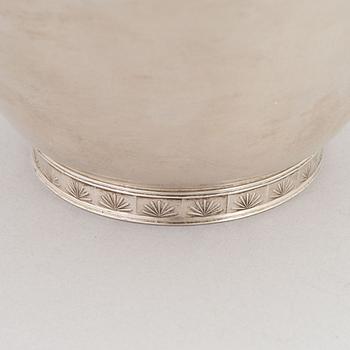 Wiwen Nilsson, a sterling silver bowl, Lund 1968. Signed.