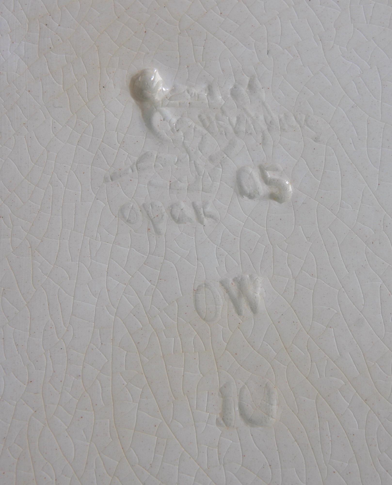 SERVISDELAR, 4 st, opak, Gustafsberg.