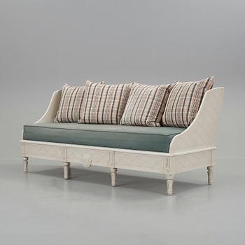 TRÅGSOFFA, gustaviansk stil, 1900-talets slut.