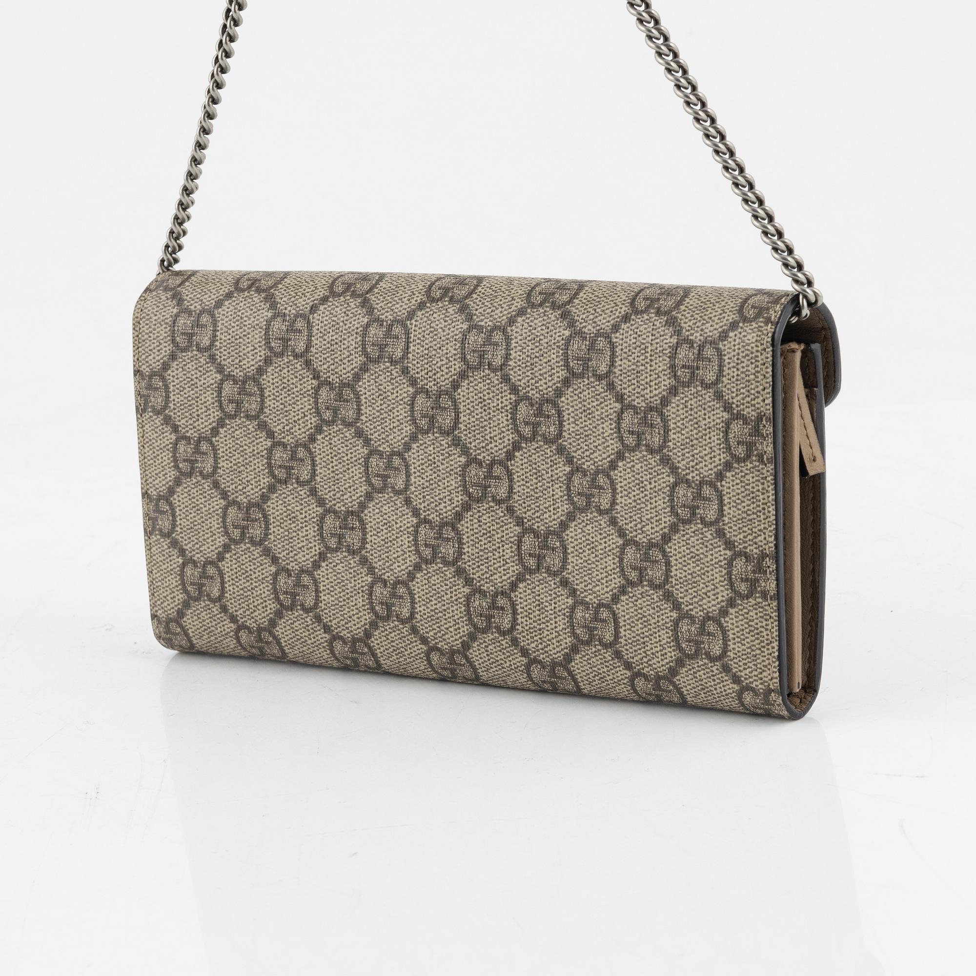 Gucci, "Dionysus chain wallet".