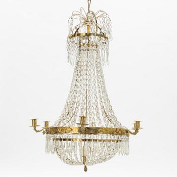 Ljuskrona, empire, 1800-tal.