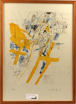 JÖRGEN FOGELQUIST, färglitografier, 2 st, sign o numr 2/325 resp 4/300.