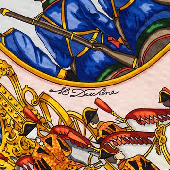 Hermès, scarf, 'Grand Cortege à Moscou'.
