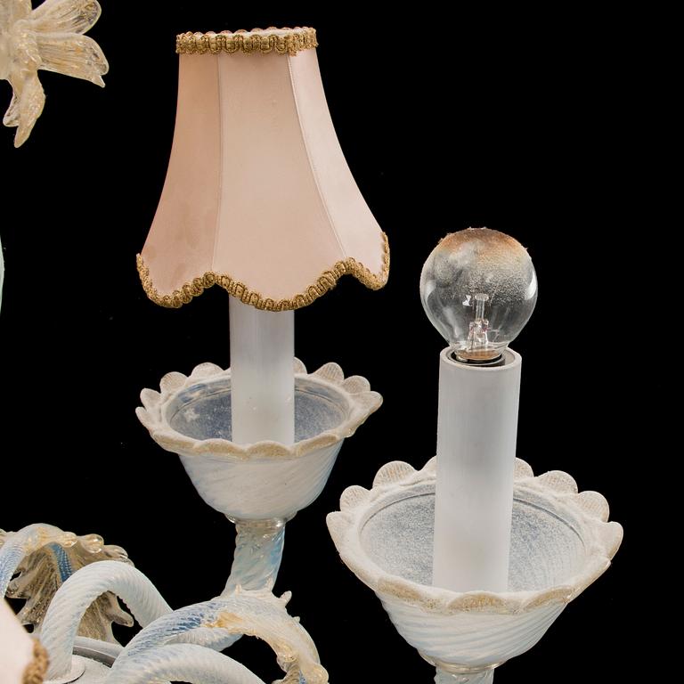 TAKKRONA, Murano. Höjd 65 cm.