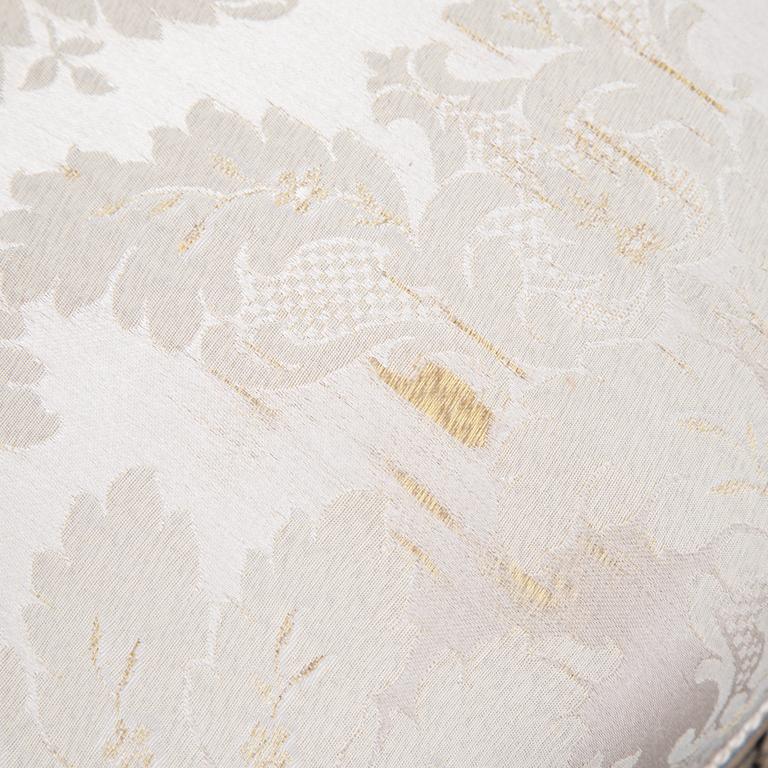A pair of Louis XV-style arm chairs, 20th century.