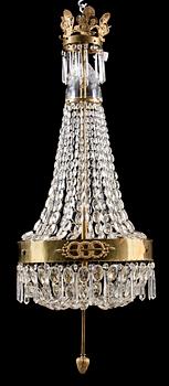 LJUSKRONA, empirestil, 1900-talets första hälft. Tot H ca 110.