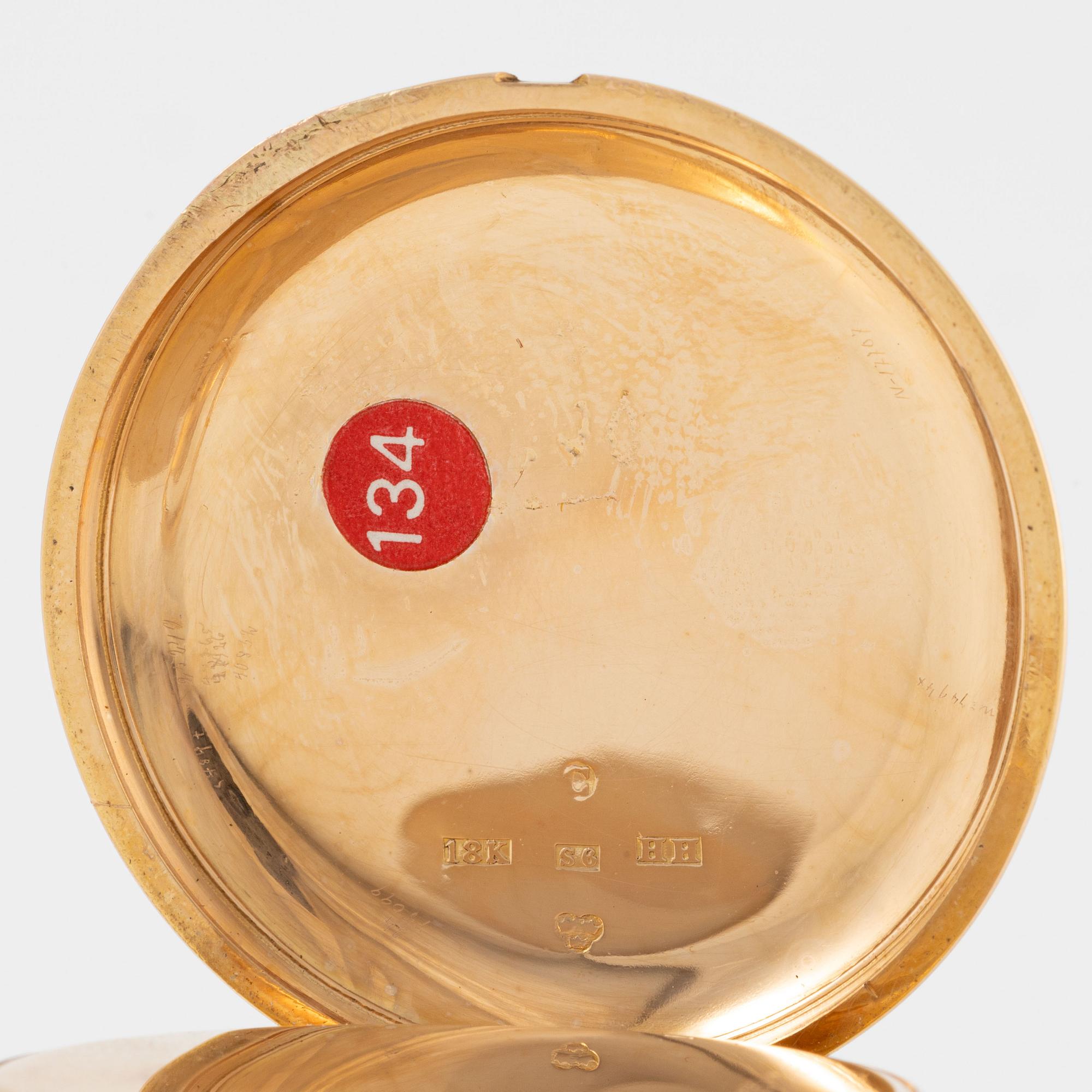 Halda, pocket watch, 40 mm.