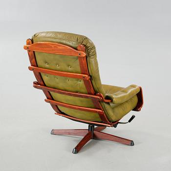 One 1970-/80´s lounge chair called "Gondol", G-design for Göte-Möbler in.