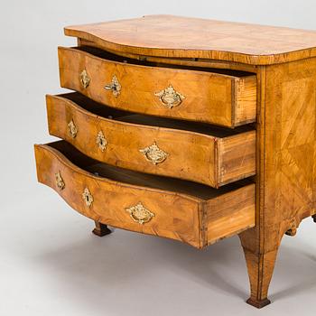A Swedish chest of drawers, from around 1740.