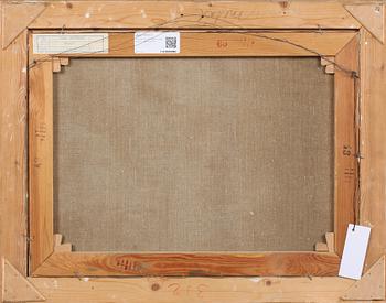 JINDRA HUSARIKOVA, olja på duk, signerad.