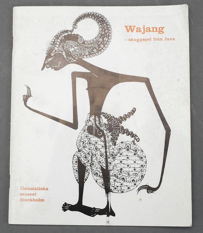 SKUGGSPELSFIGUR, troligen Java, 1900-talets första hälft.