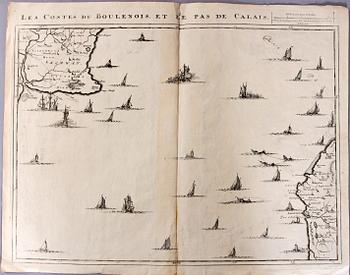 KARTA, okänd upphovsman, 1709.