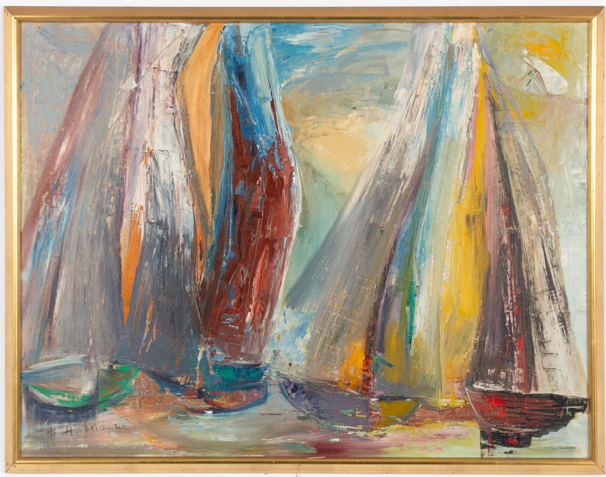 Helmut Mantel, Sailing boats.