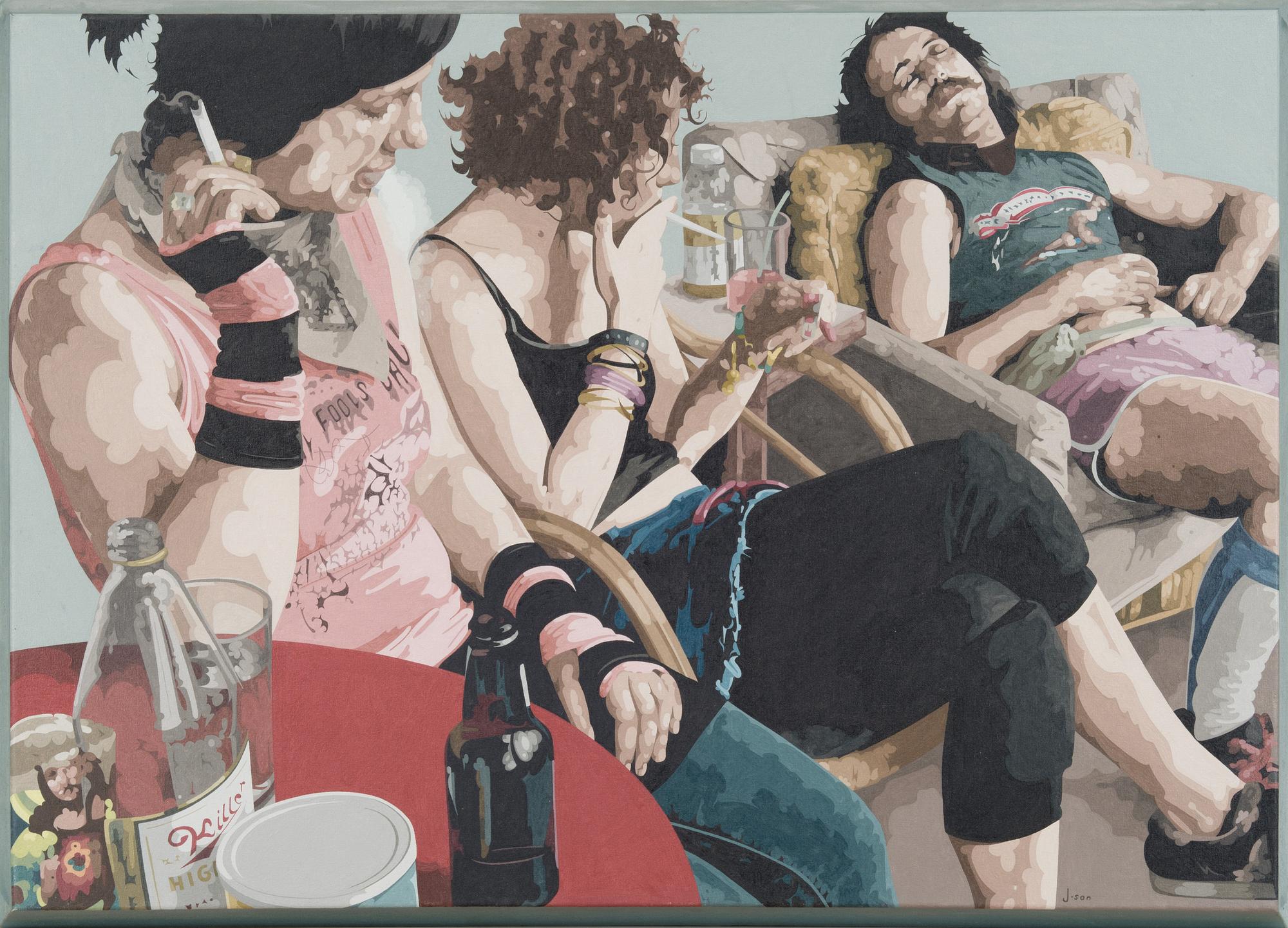 JASON BARNER-RASMUSSEN, "LAZY BUMS SPEND THEIR AFTERNOONS DRUNK".