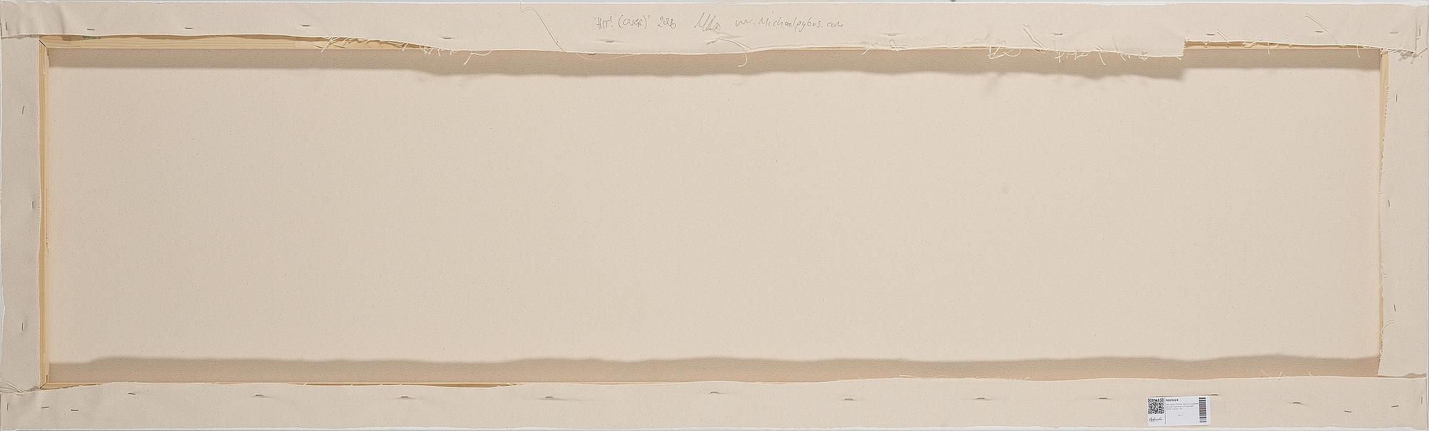 Michael Pybus, Acrylic and pastell on canvas. Signed and dated 2016 on verso.