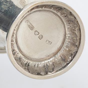 Silver, 9 pieces, Sweden and Denmark, 19th-20th century.