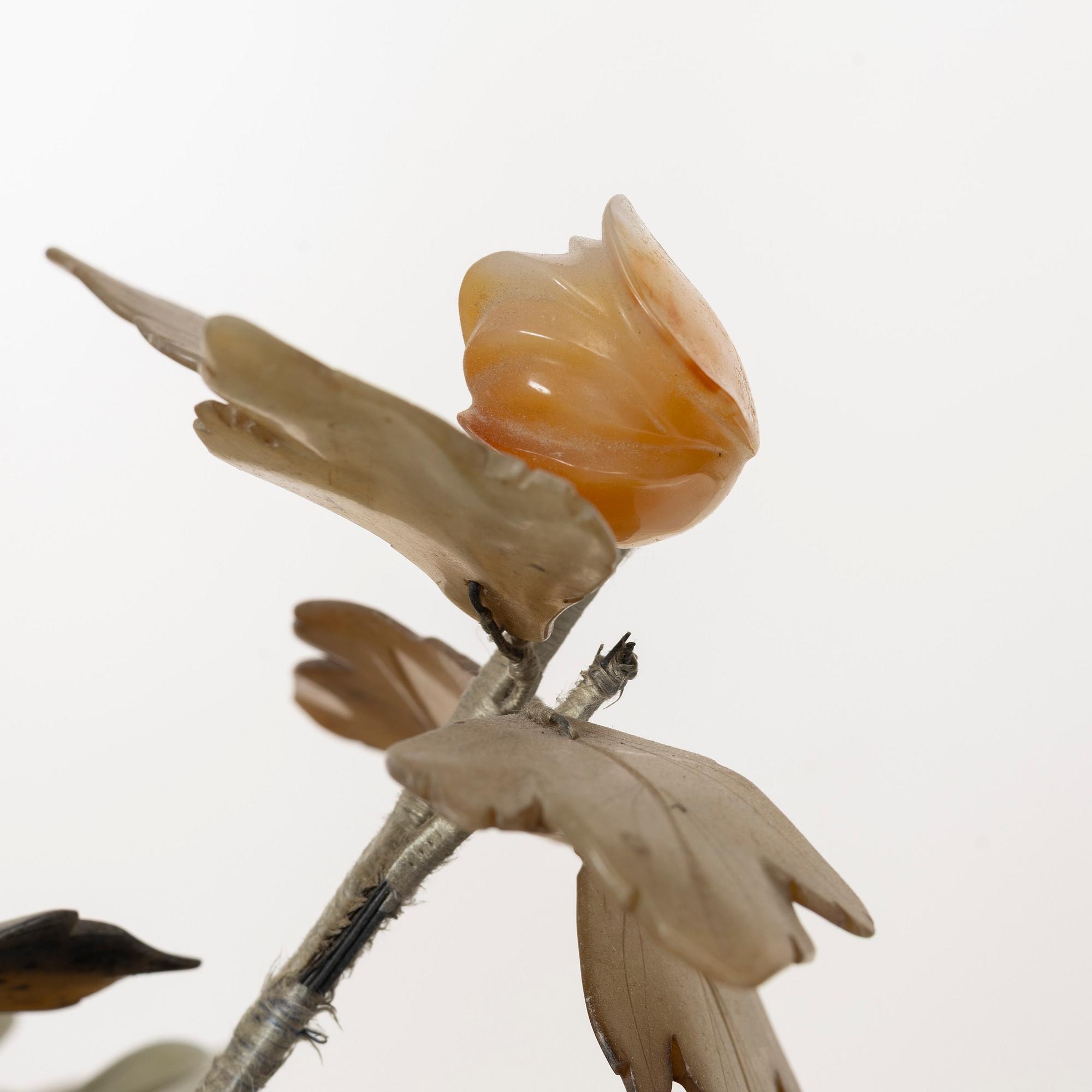 Table decoration, stone, China, 20th century.