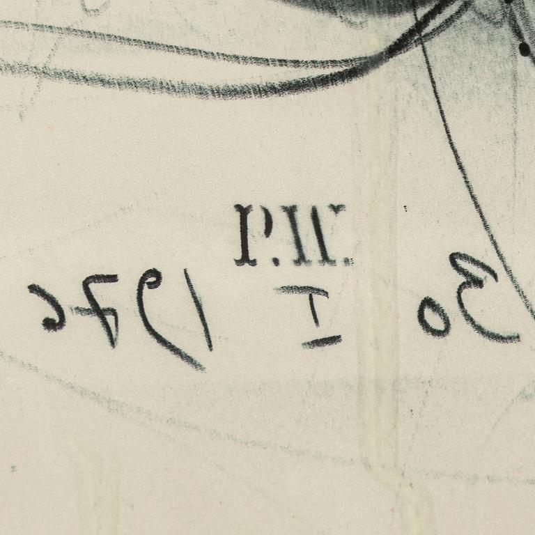 PAUL WUNDERLICH, lithograph in colours, signed and numbered 52/90.