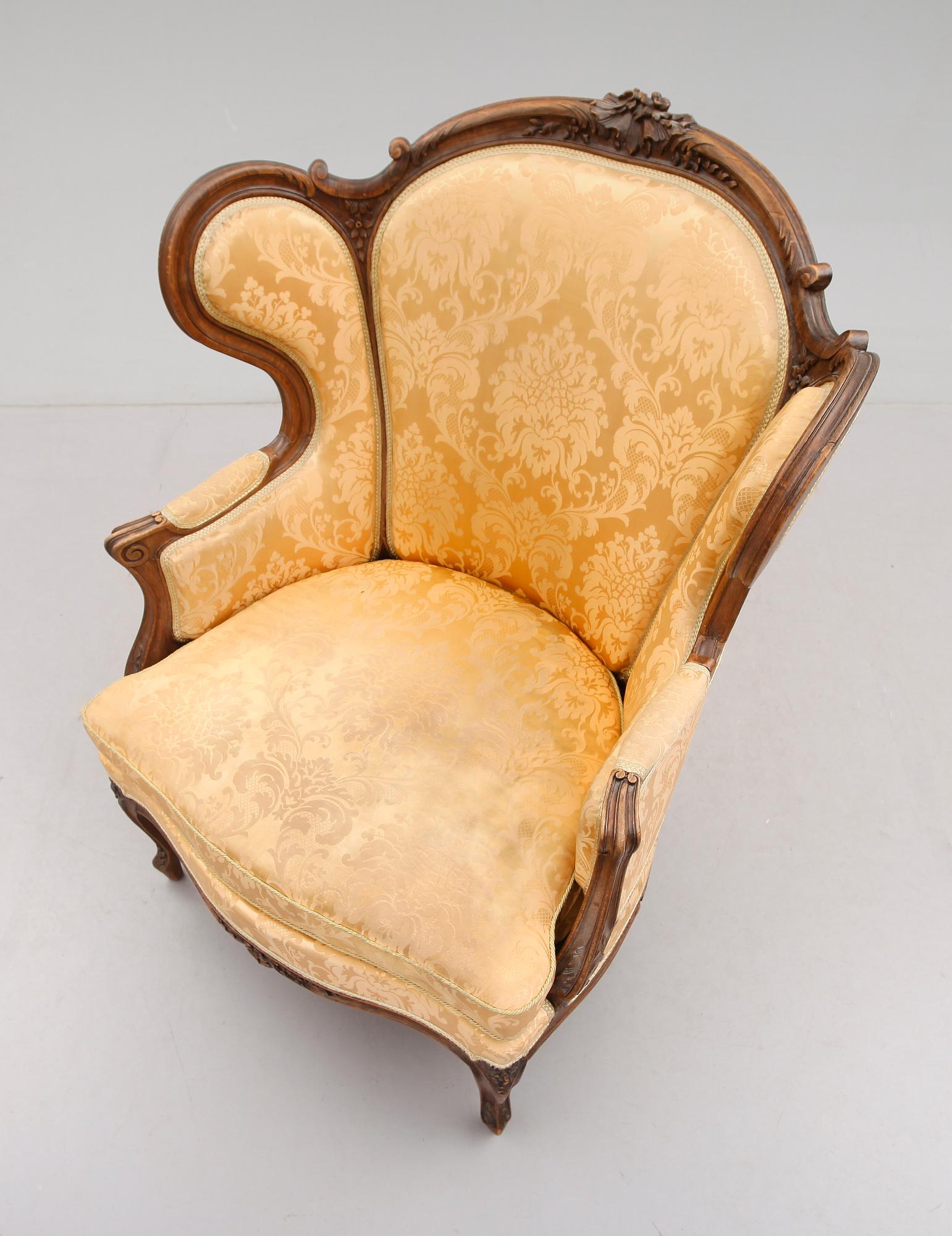 BERGÈRE, rokokostil, 1800-talets andra hälft.