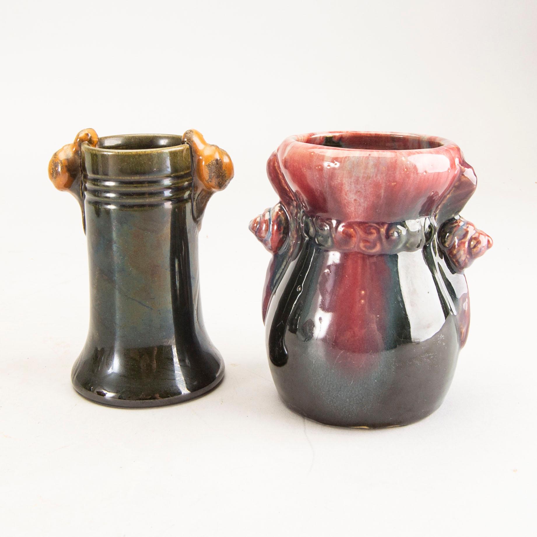 Mikael Anderson & Söner Bornholm, Vases 5 pcs, second half of the 20th century.