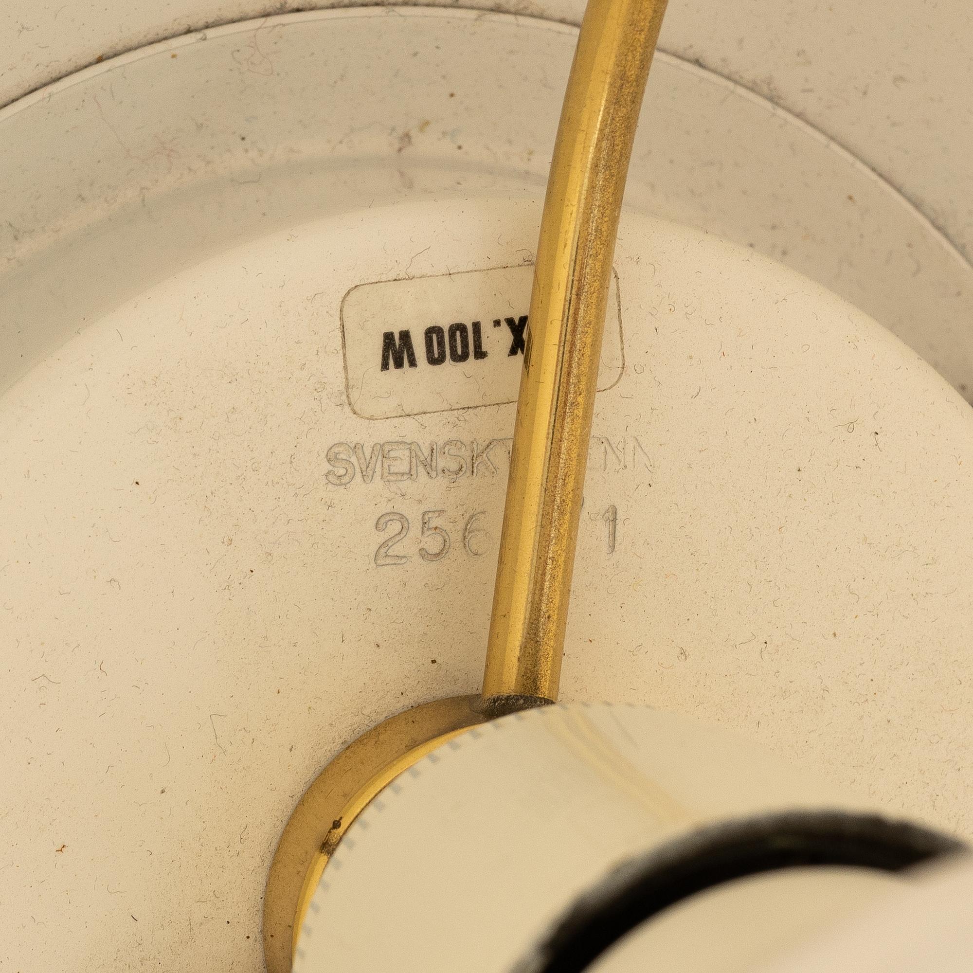 Josef Frank, a pair of model G2564 floor lamps, Svenskt Tenn.