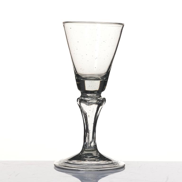 Spetsglas, 1700-tal.