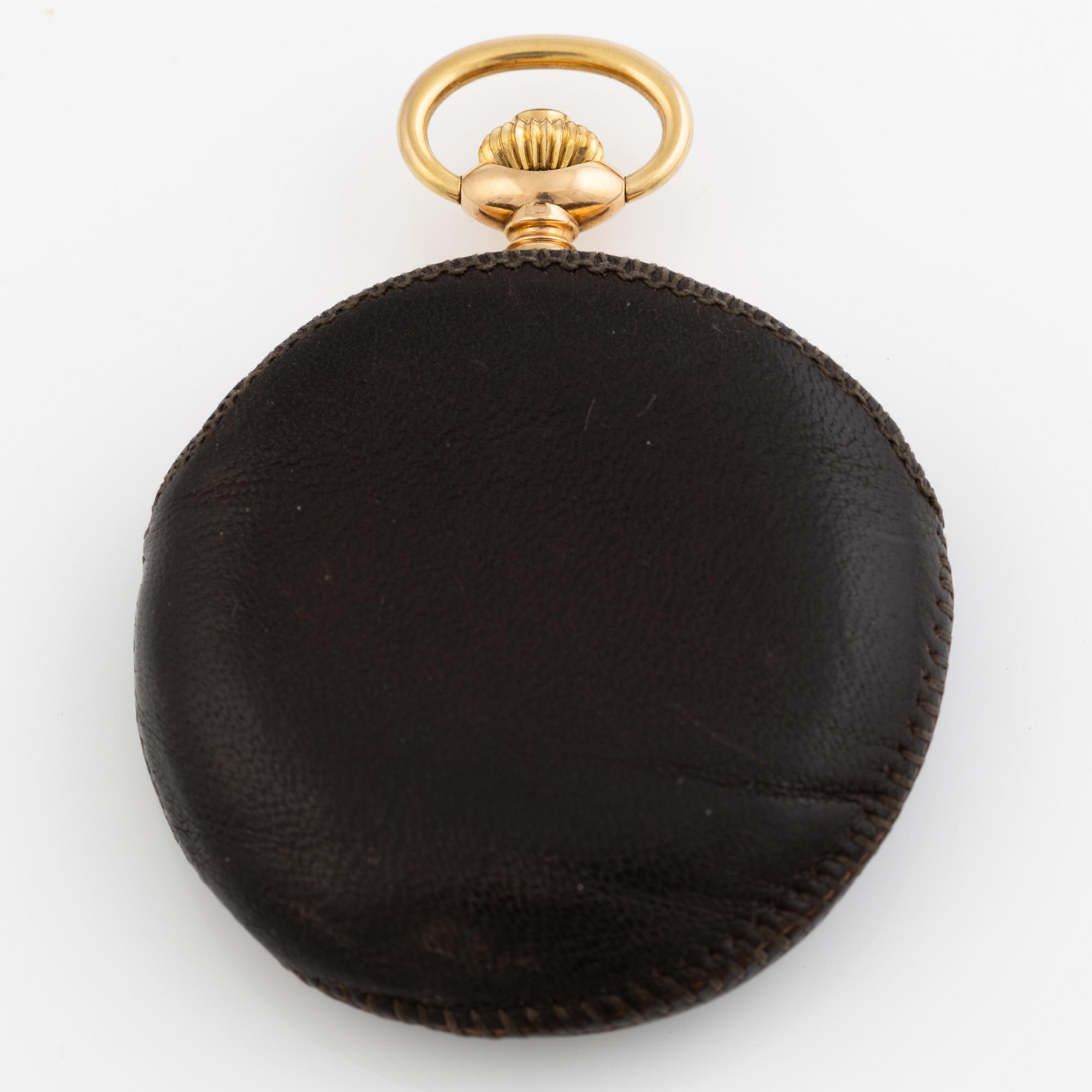 Central, pocket watch, hunter, 50 mm.