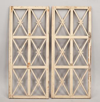 GRINDAR, ett par, Gunnar Asplund.