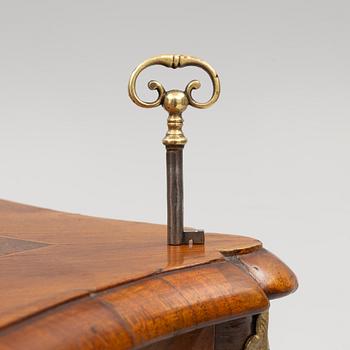 A Rococo chest of drawers, second half of the 18th century.