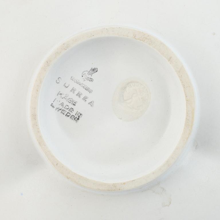 Wilhelm Kåge, two stonewate 'Guldsurrea' bowls, Gustavsberg Studio.