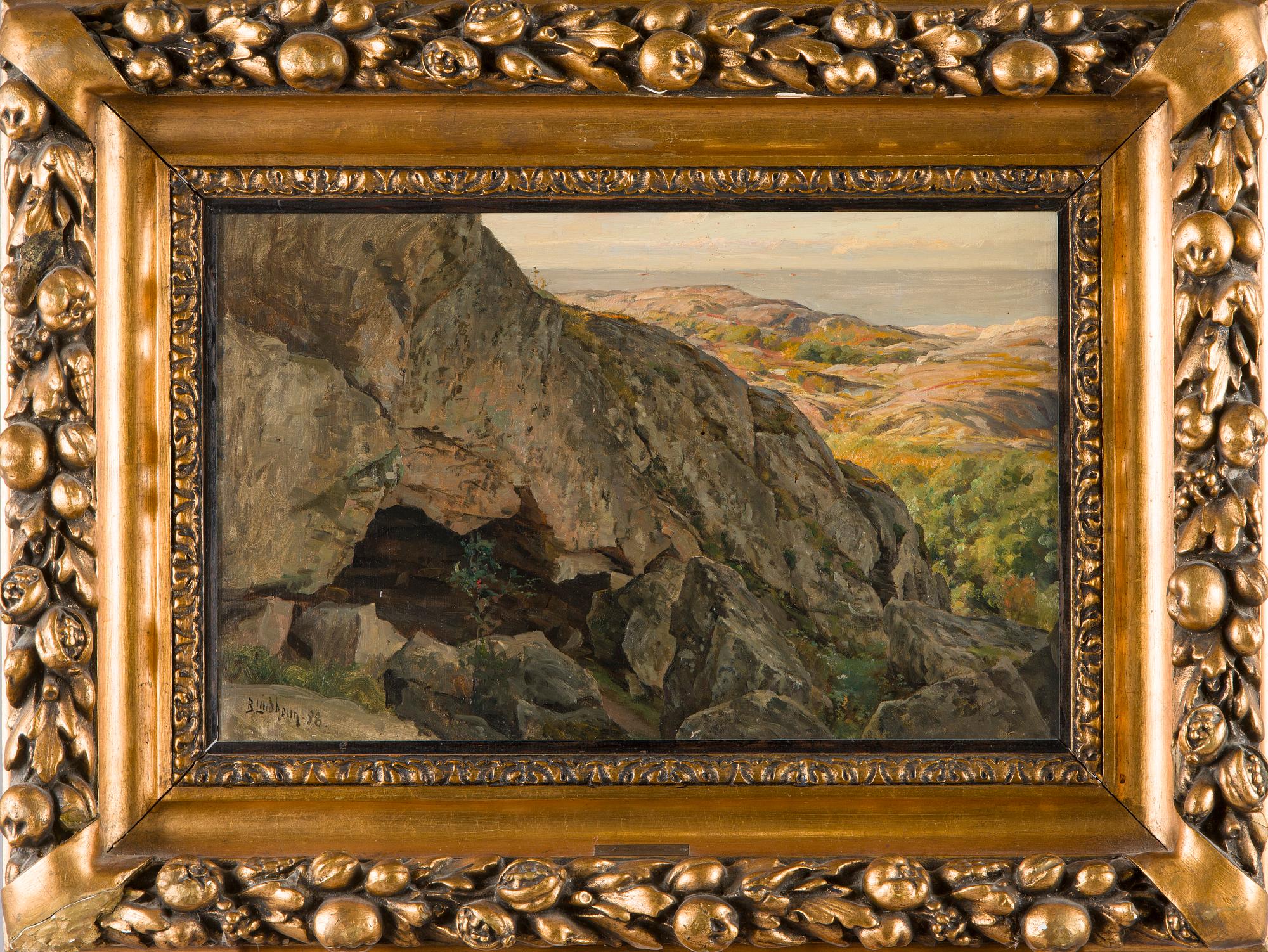 Berndt Lindholm, Beach Cliffs.
