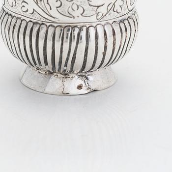 Grigori Ivanov Serebrianikov, tsarkka, pari, hopeaa, Moskova, Venäjä 1745.