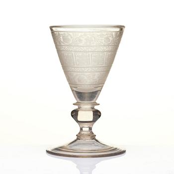 Pokalglas, Tyskland, 1700-tal.