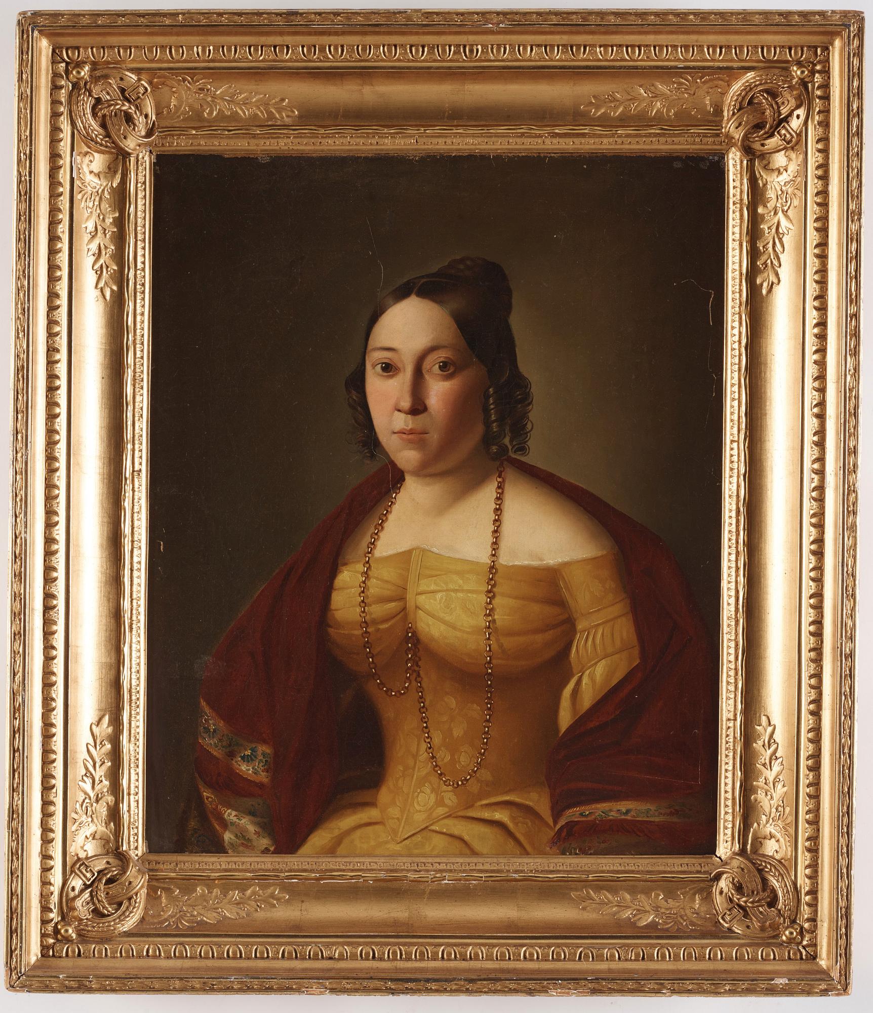 Russian School, circa 1850, Portrait of a Lady.
